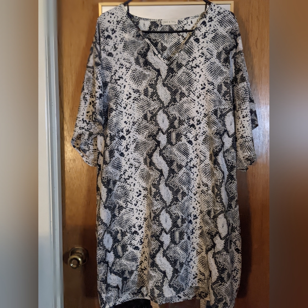 Pixi & Ivy Snakeskin Dress